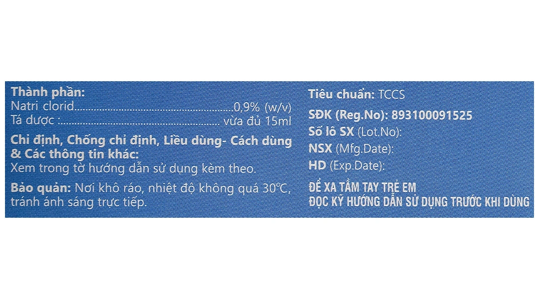 Dung dịch nhỏ mắt DR.OPHTIC rửa, làm sạch mắt chai 15ml - 7